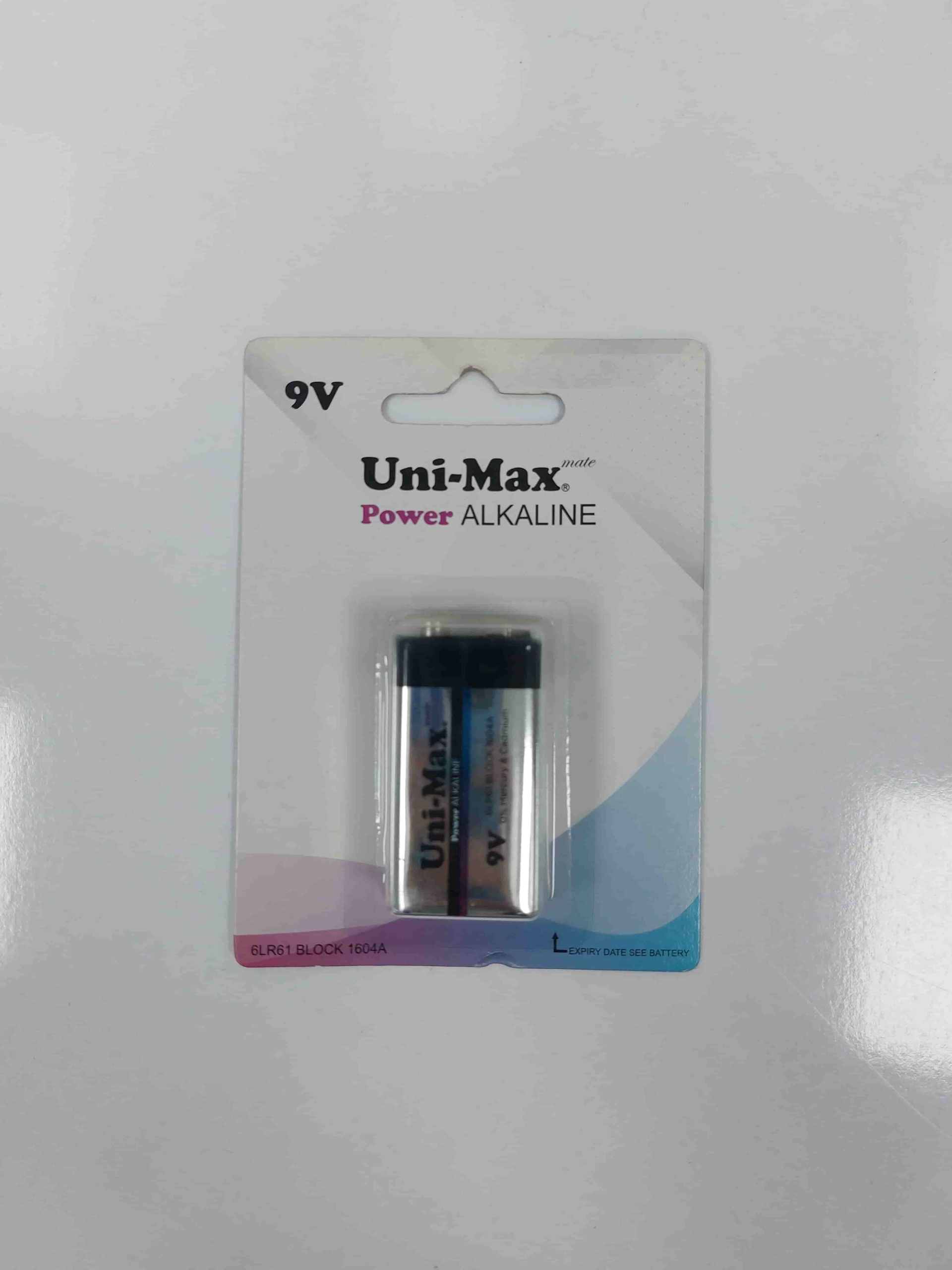 باتری یونیمکس9ولت الکالاین unimax